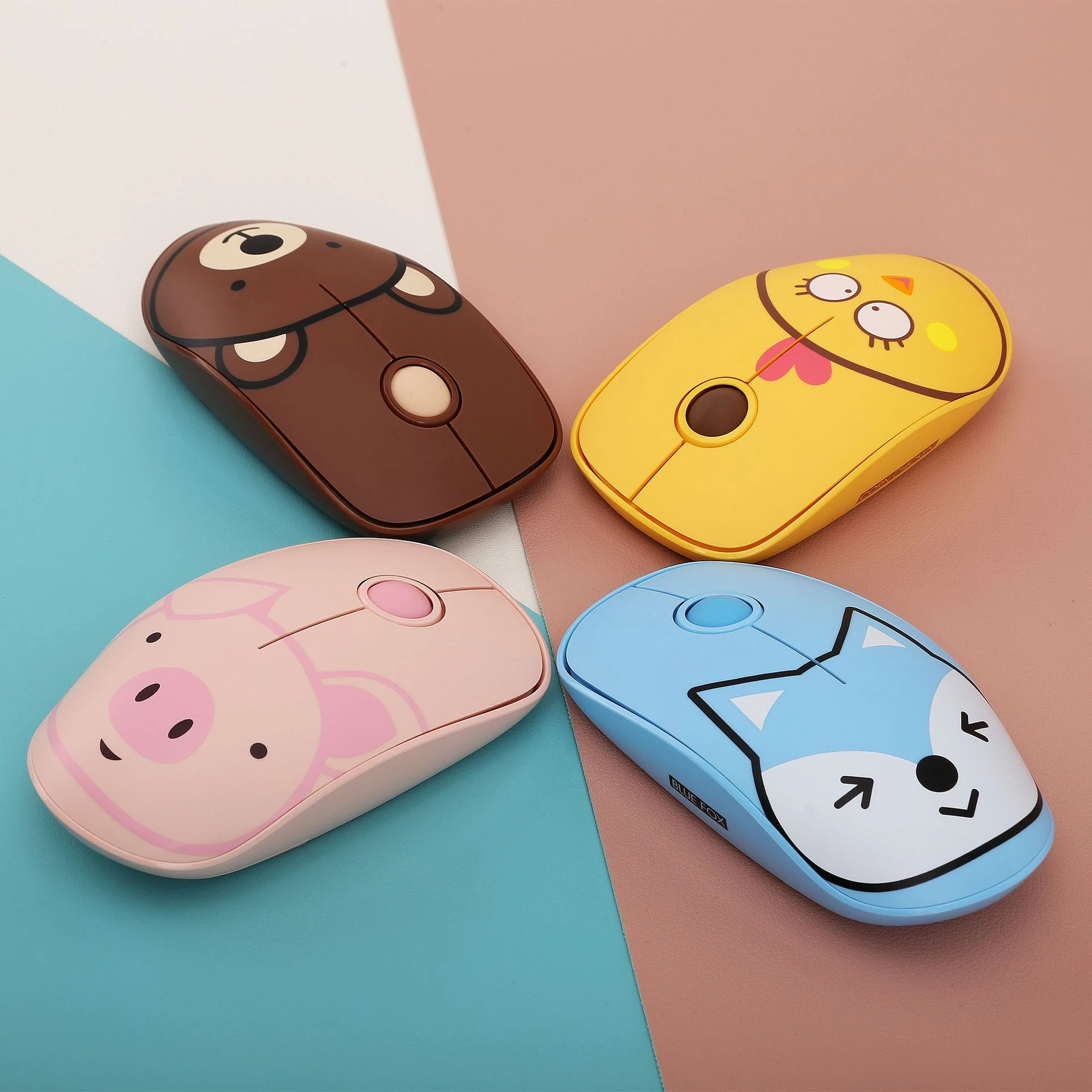 Cute Pink Gaming Mouse Wireless | Cute Cartoon Pink Mouse | Pink Gaming  Accessories - Mouse - Aliexpress