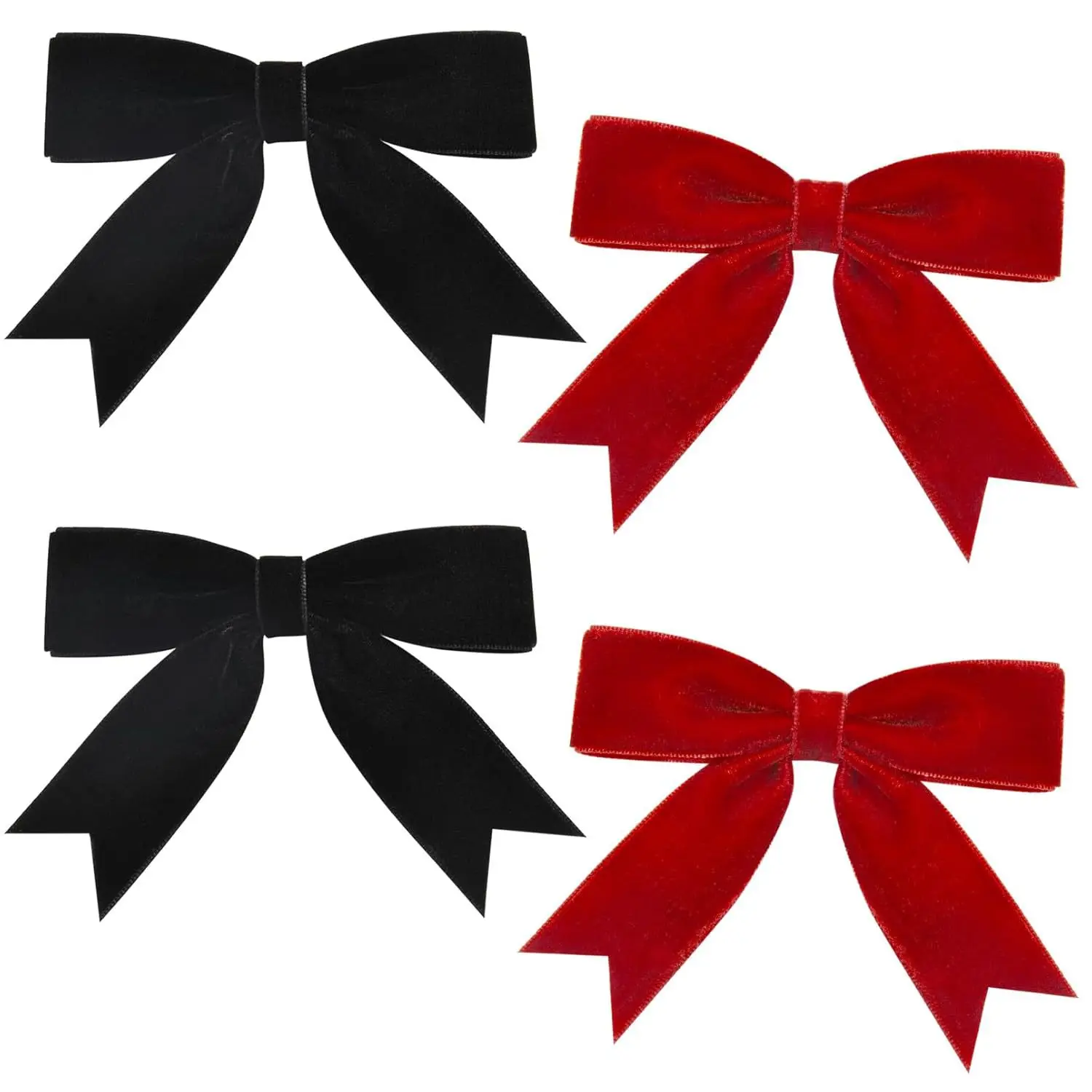 2026 süße Samt Schleife Weihnachten Haarnadeln Kinder Mädchen Kind Haarspangen Haarspangen Zubehör Haarspange Kopfbedeckung Kopfschmuck Ornament – Detail 7