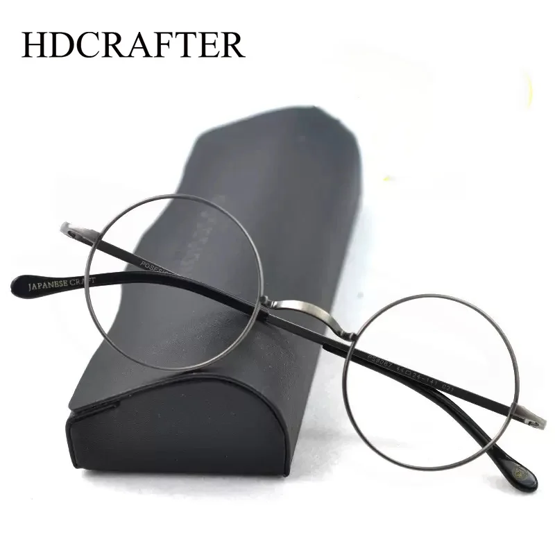 HDCRAFTERHighQualityOpticalGlassesFrameMenWomenPureTitanium