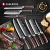 SANLEPUS Kitchen Knives Laser Damascus Pattern Sharp Chef Knife Japanese Santoku Cleaver Vegetable Cutter 1