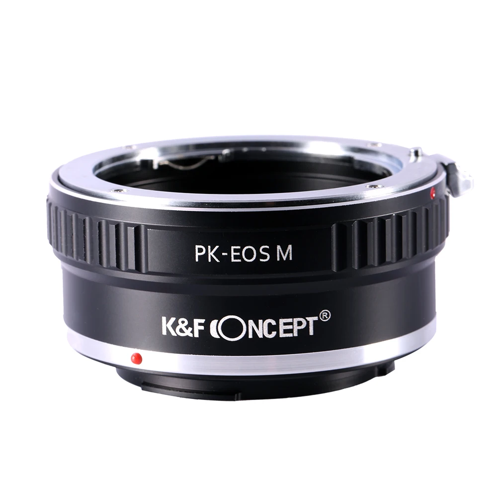 

K&F Concept PK-EOS.M for Pentax PK Screw Mount Lens to Canon EOS M Mount Camera EOS M100 M200 M3 M50 ,M6 Lens Adapter