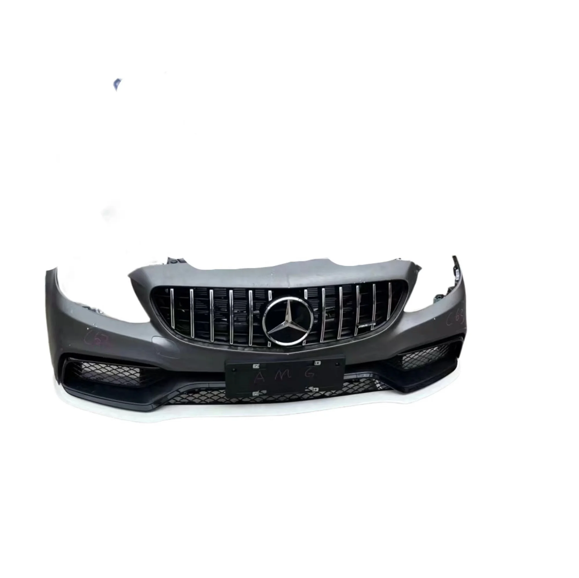 

Горячая Распродажа высококачественный Комплект кузова W205 для Mercedes-Benz C-Class W205 C200 C300 передний бампер решетка бампер