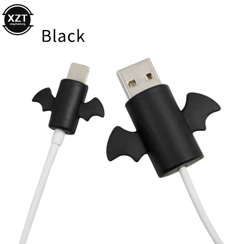 Cute Angel Wings Cool Bat Cable Protector Antibreak Charging Data