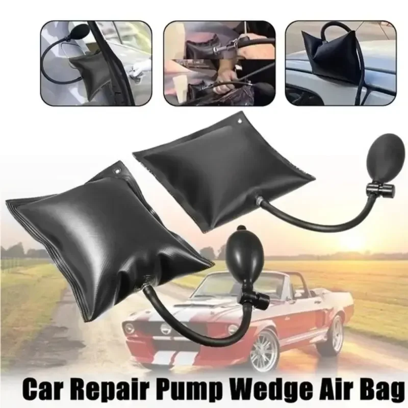 1pc Adjustable Air Pump Automatic,Quick Positioning Repair Tool Thickened Car Door Repair Air Cushion Emergency Open Unlock Tool