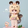 Ob11 BJD Doll Mini Dolls For Girls Animal Clothes Accessories 1/12 Toy Baby 3D Big Eyes Beautiful DIY Toys Dress Up Free Gift 4