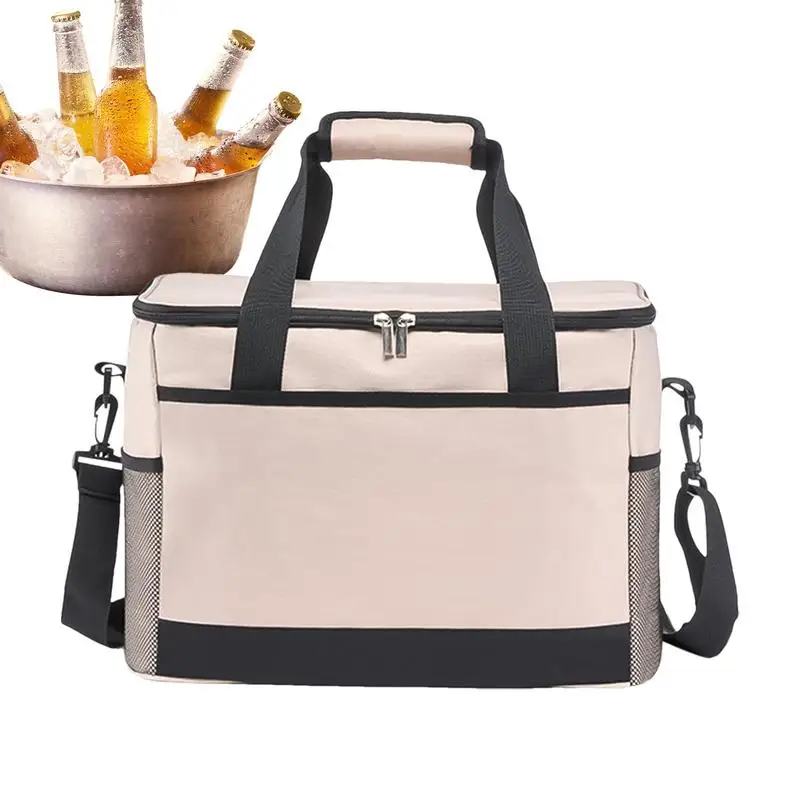 

Сумка-холодильник для кемпинга, Большая водонепроницаемая сумка-холодильник для пляжа, кемпинга