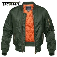 Buy TACVASEN Winter Military Jacket Outwear Men Cotton Padded Pilot Army Bomber Jacket Coat Casual Baseball Jackets Varsity Jackets Online