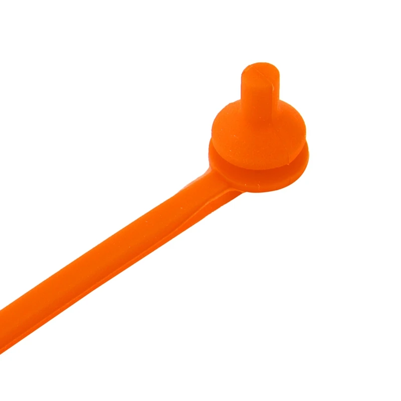 Durable Rubber Body Clips Set - Pack of 4