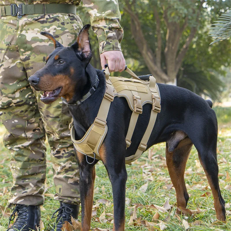 Dog Harness Military Dog Training German Shepherd K9 Pet Walking Leash dog-harness-military-dog-training-german-shepherd-k9-pet-walking-leash
