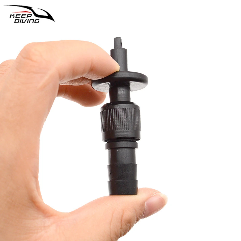 One-way Mouthpiece Valve Diving Inflatable Safety Sausage Signal Tube Blowing Nozzle Inflatable Accessories For Life Jackets SMB 3