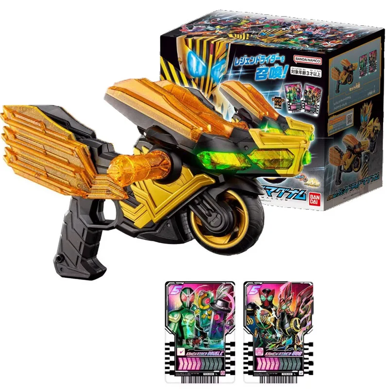 

Оригинальные фигурки Bandai DX Kamen Rider, легенда о мотоциклах, аниме, игрушки для мальчиков и девочек, рождественские подарки для детей