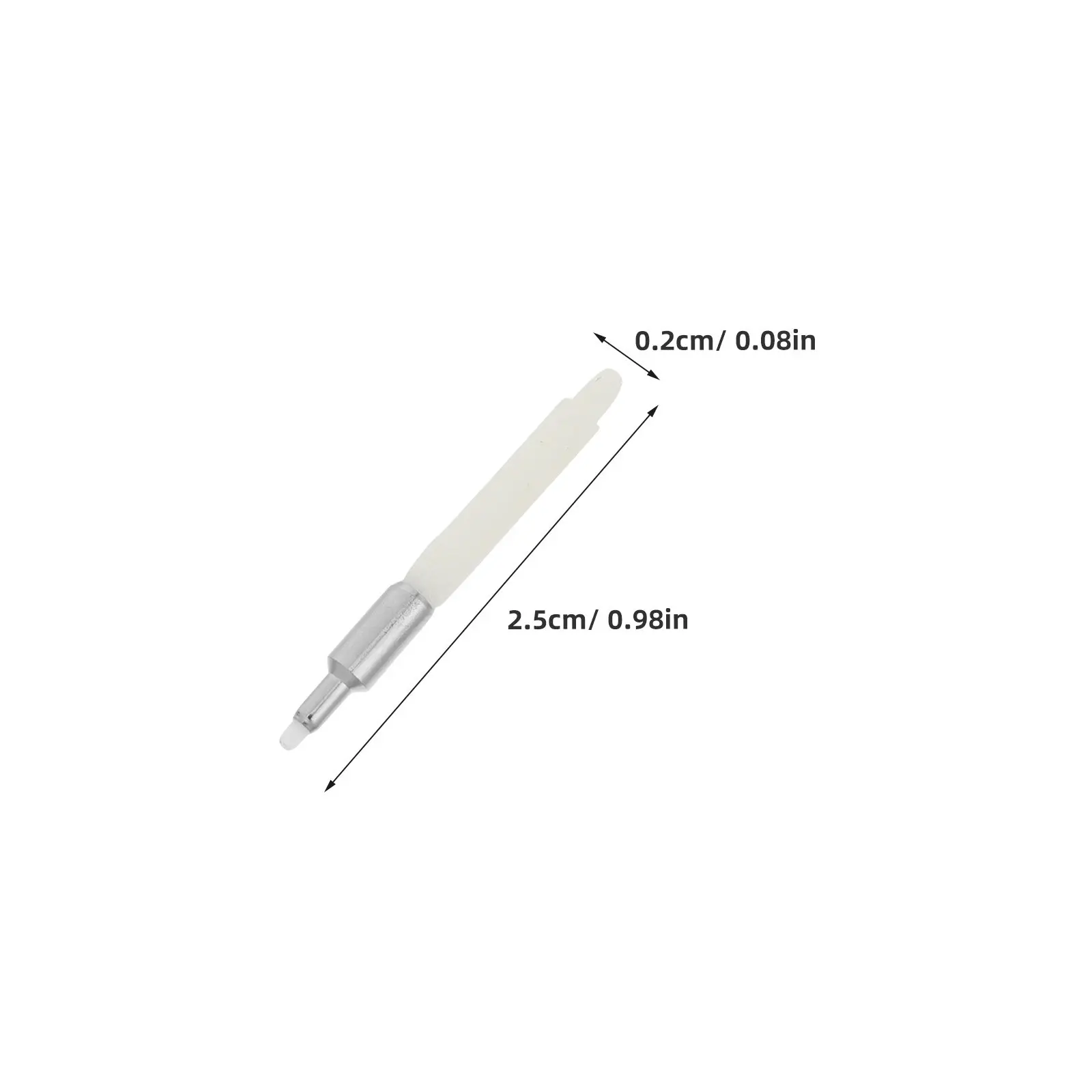 30Pcs 페인트 펜 교체용 펜촉 미세 팁 0.5mm 아크릴 아트 서예 DIY 프로젝트용 부드러운 흐름 마커 팁