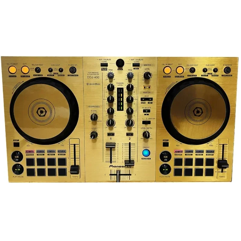 Pioneer Ddj400 Controller Dj Disc Printer Flx4 Panel Dedicato Color Film Full Surround Pellicola Protettiva Sticker