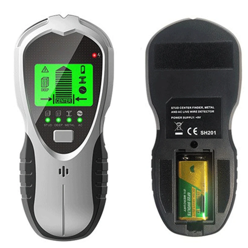 1 Piece Stud Finder Wall Scanner 4 In 1 Electronic Stud Sensor Edge Center Locator