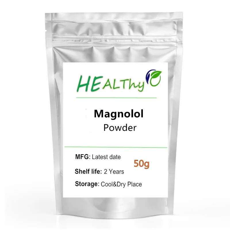 

High Quality Magnolol Powder, Cosmetic Raw,Anti Aging and Wrinkle Removing，Moisturizing Skin