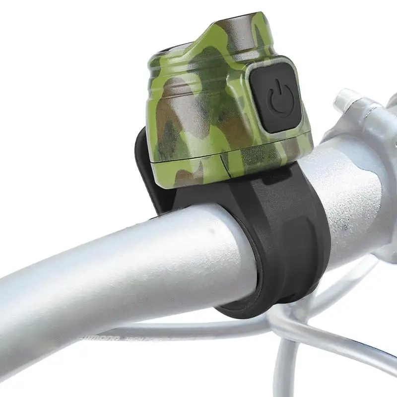 Bicycle Electric Horn USB Rechargeable Bike Bell MTBs Road Bike Horn 80 Db Bicycle Handlebar Alarm Ring Bell Cycling Accessories