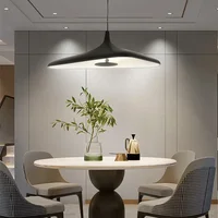 Italian Postmodern Irregular Nordic LED Chandelier for Living Dining Room Bedroom Exhibition Hanging Lamp Black Decor Lights 2