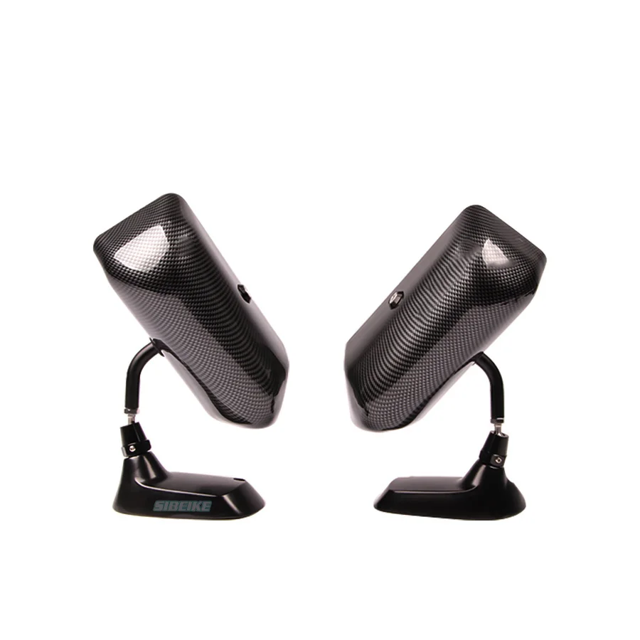 カーオブジェ 1 Pair Universal Craft Square F1 Style Car Rearview Mirror