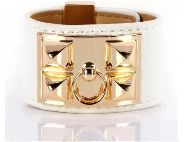 

new Europe people jewelry lychee skin profile women's personalized punk bracelet