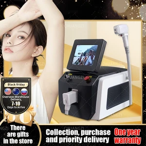 High Quality 808NM Diode 2024 Machine Portable Permanent 3 Wavelength 755 808 1064nm Painless Hair Removal Machine