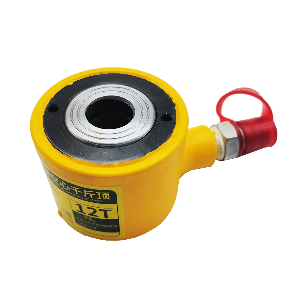 RCH-120 12T 8mm Hollow Hydraulic Jack One-way RCH Separate Hydraulic Hollow Cylinder Body Highter 56mm