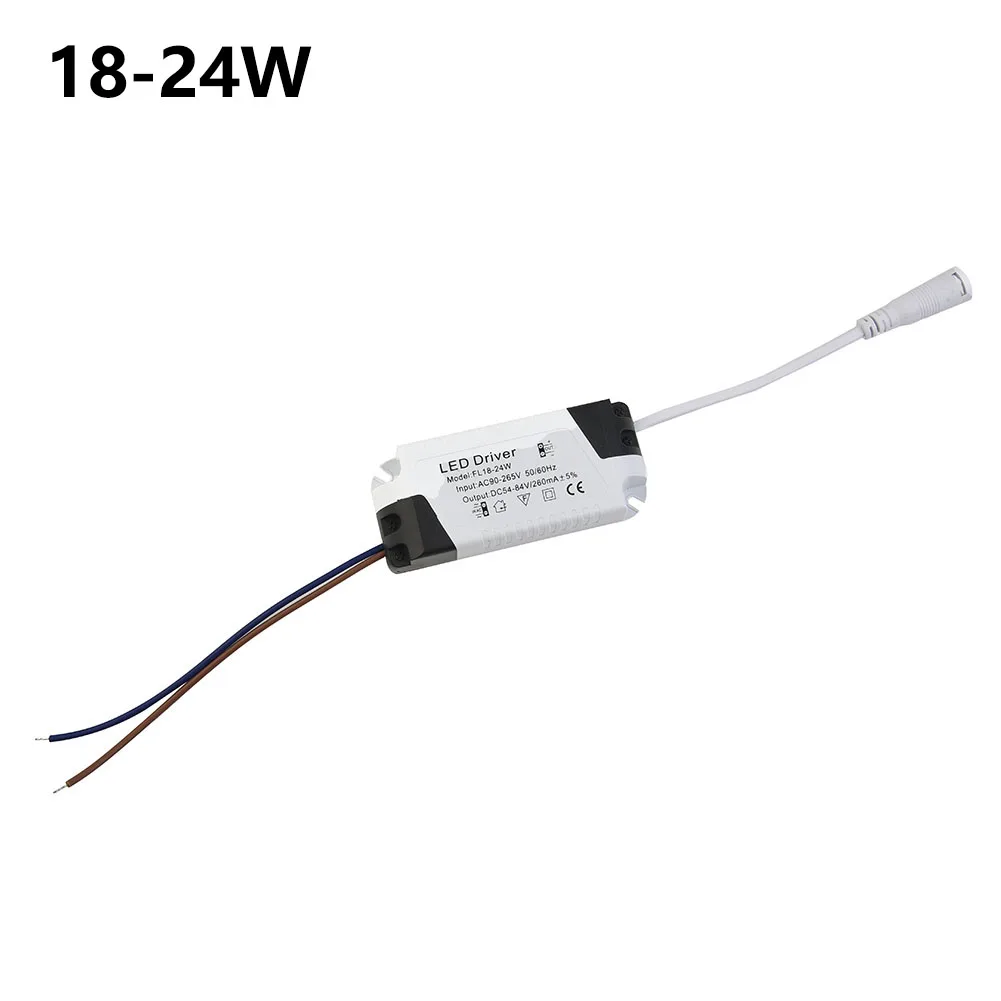 

300mA 1-24W LED Driver AC 110V 220V To DC 24V Lighting Transformer LED Strip Ceilling Lamp Power Supply Adapter