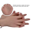 Dokier Realistic Silicone Material Female Hands Model Lifelike Silicone Female Hand Foot Mannequin for Hand Art Jewelry Display 5