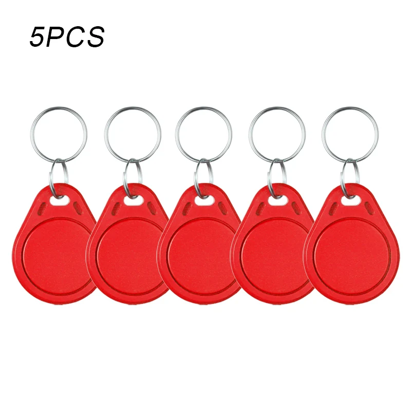 Multi-Colour RFID Replaceable Smart Token Keychain Set