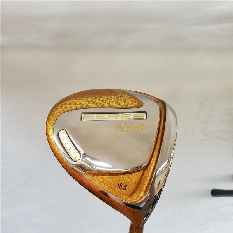 Men’s Golf clubs HONMA S 07 4 Star Gold color Golf driver 9.5or10.5