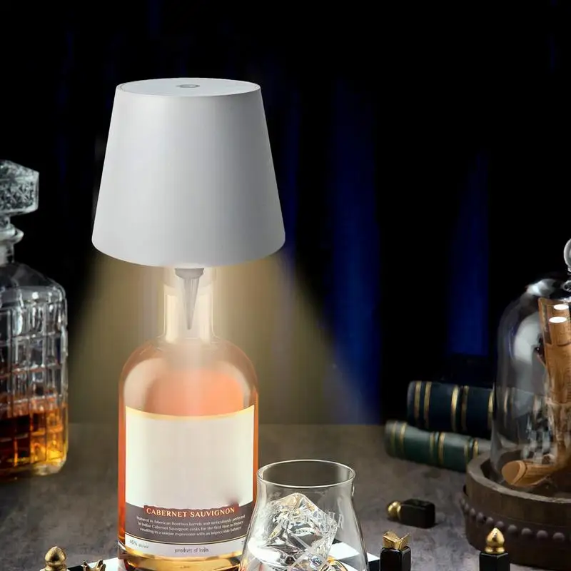 

Wine Bottle Lamp LED Table Lamp Cordless Touch Control DIY Bottle Lamp Battery Powered Bottle Light For Home Restaurant Dining
