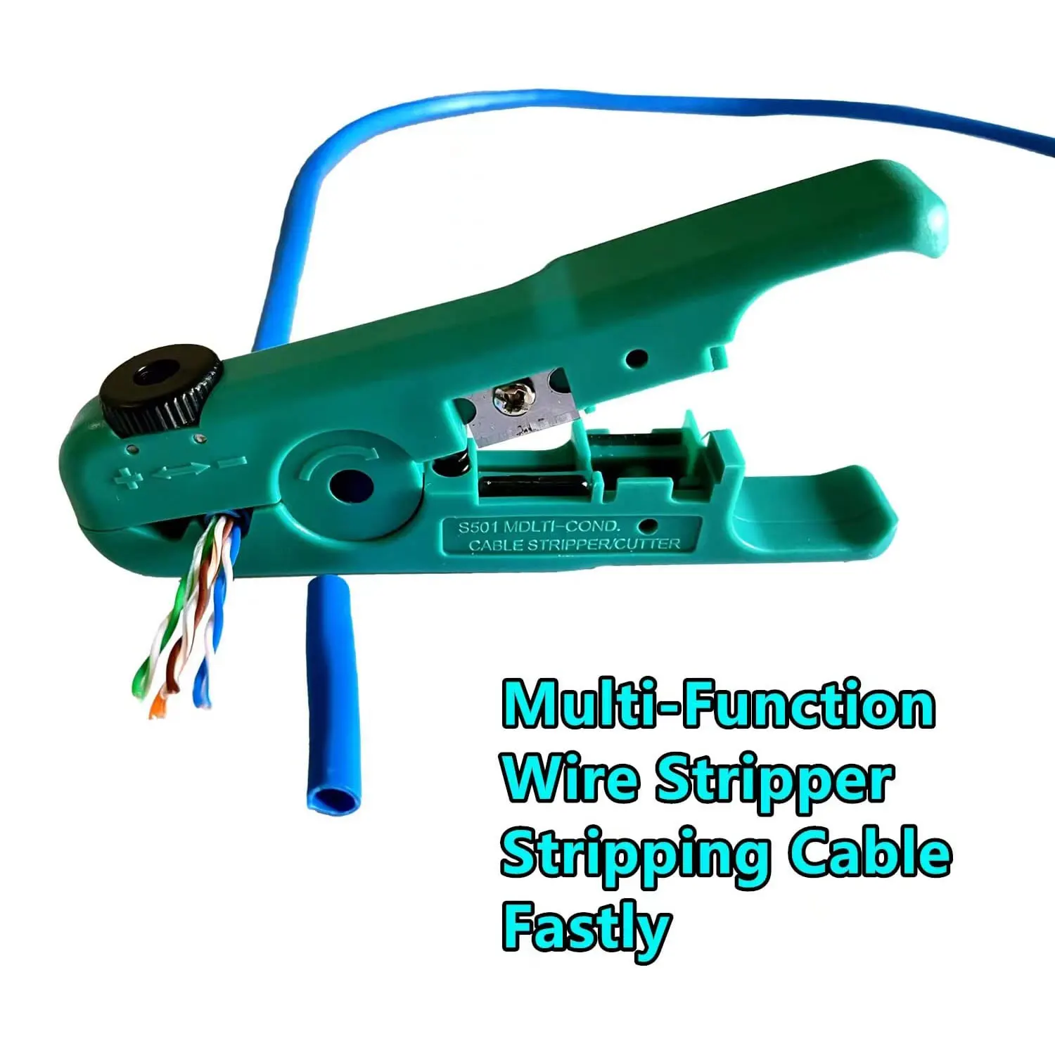 RJ45 Pass Through, Cat5, Cat5e, Cat6, Cat6A, Cat7 Crimping Tool Kit, RJ11