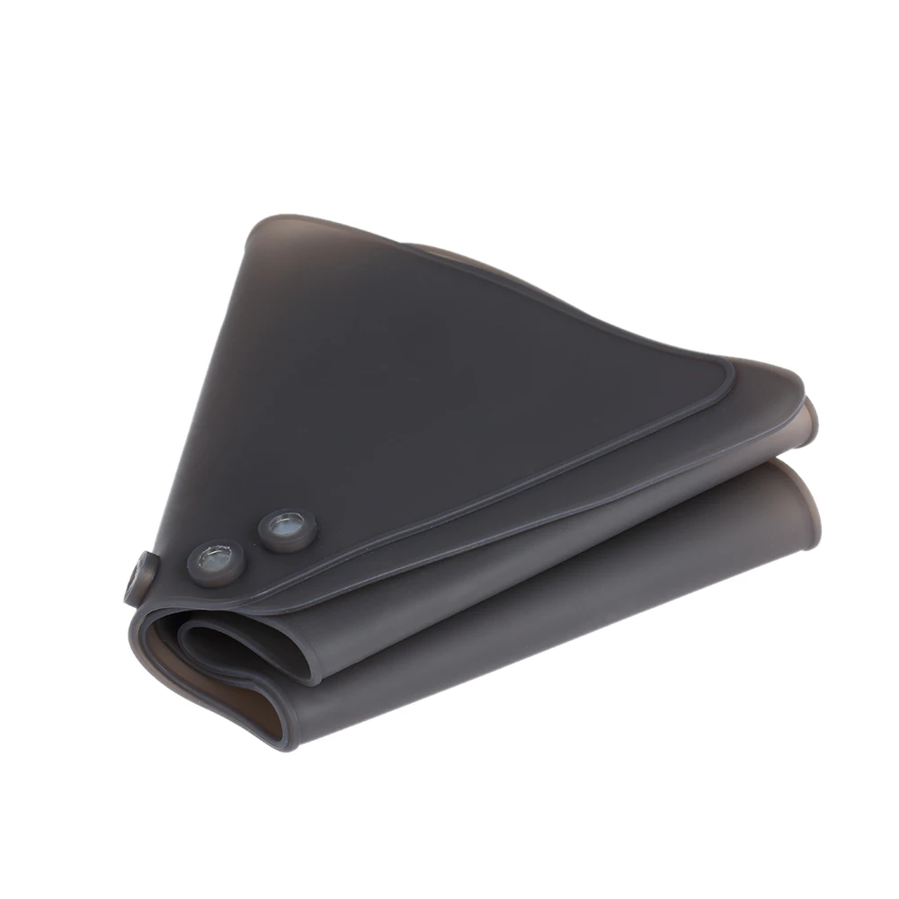 Haircut Neck Cape Wrap Collar Shield Waterproof Silicone Hair Coloring Cuttin Barber Shatterproof Pro hairdressing accessories