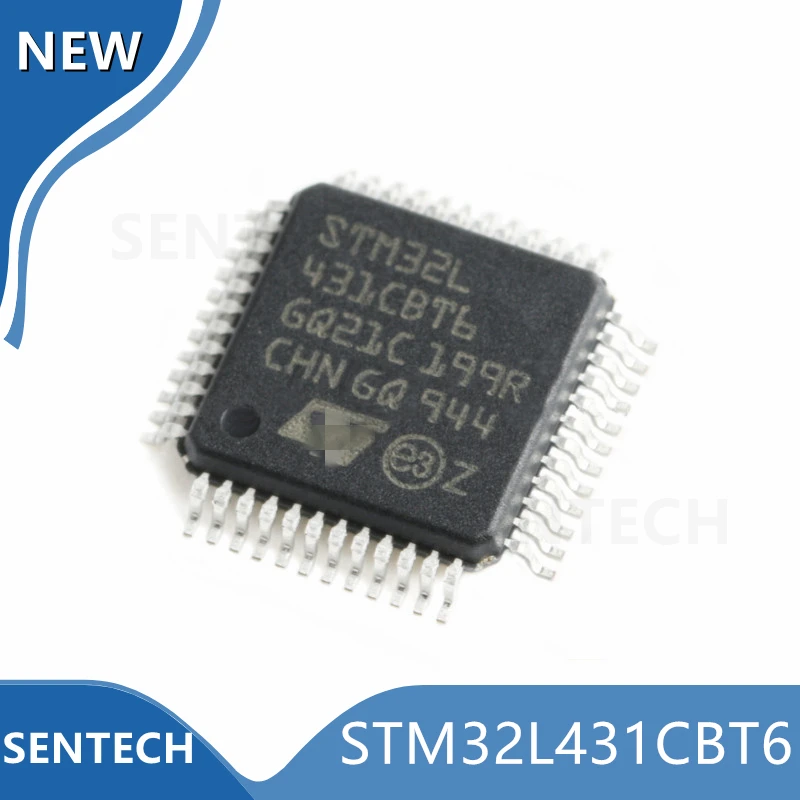 

10pcs/lot New STM32L431CBT6 LQFP-48 Cortex-M4 32-bit Microcontroller MCU Micro Controller 32L431CBT6 LQFP48 IC