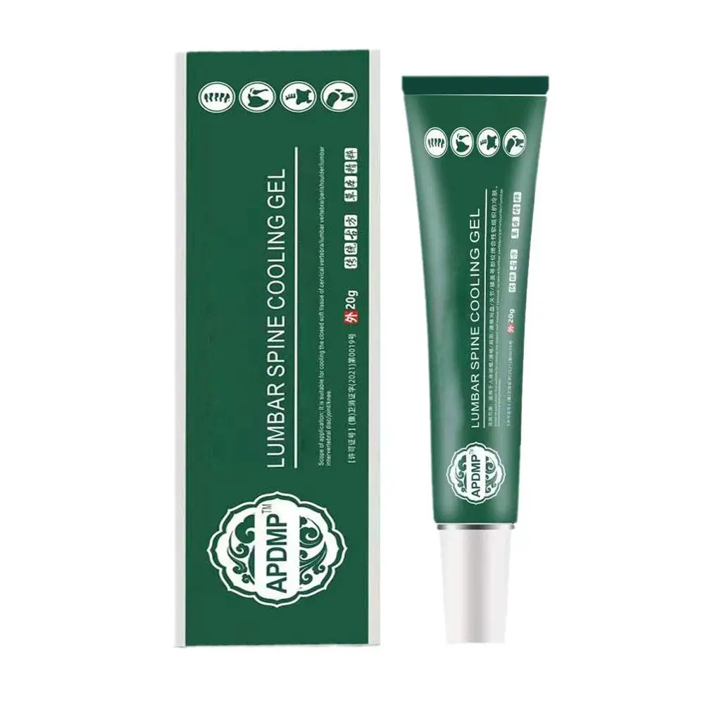Shoulder Pain Spine Pain Ointments Joint Lumbar Green Gels Bruises Cold Compress Gels The New Lumbar Cooling 20g pain relief cream