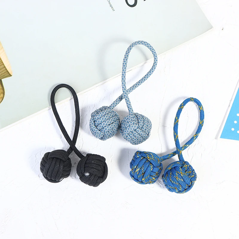 1 Pcs Begleri Fidget Toy Worry Beads Pure Copper Electroplating Finger Skill Paracord Stress Extreme Finger Movement Toys