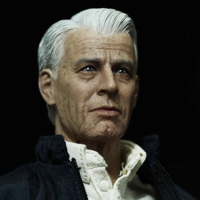 старые волосатые HK002 1/6, старые белые волосы, капитан США, Мужская голова, лепка с шеей,  подходит для 12-дюймовой мужской экшн-фигурки, аксессуары для тела |  AliExpress