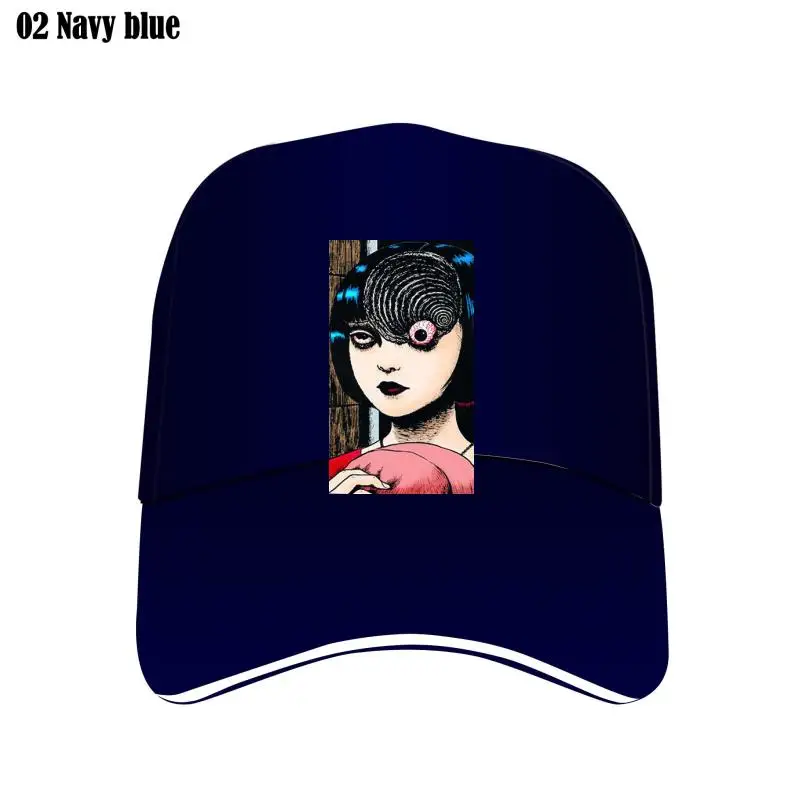 

Удзумаки Junji Ito японские Ужасы Meshd Исполнительный 100% хлопок мужские летние модные шапки продажа дизайнерская шапка Harajuku