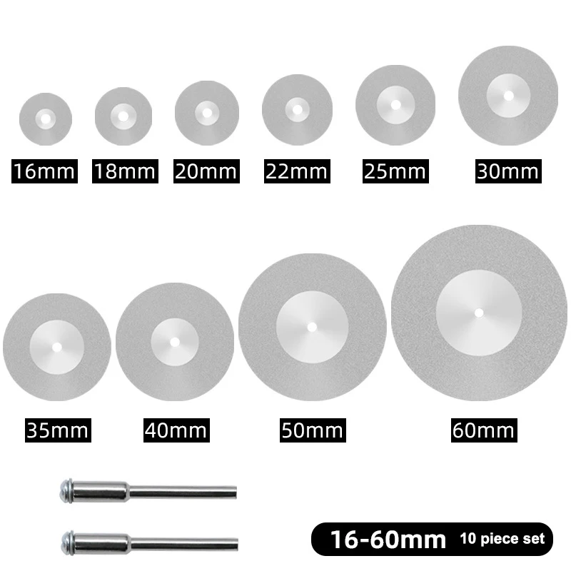 

10 шт., двусторонние алмазные режущие диски