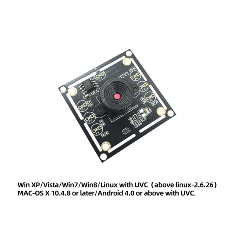 9Pcs 100 Degree Camera Module 1MP OV9732 1280X720 USB Free Driver With 2 Meter Cable