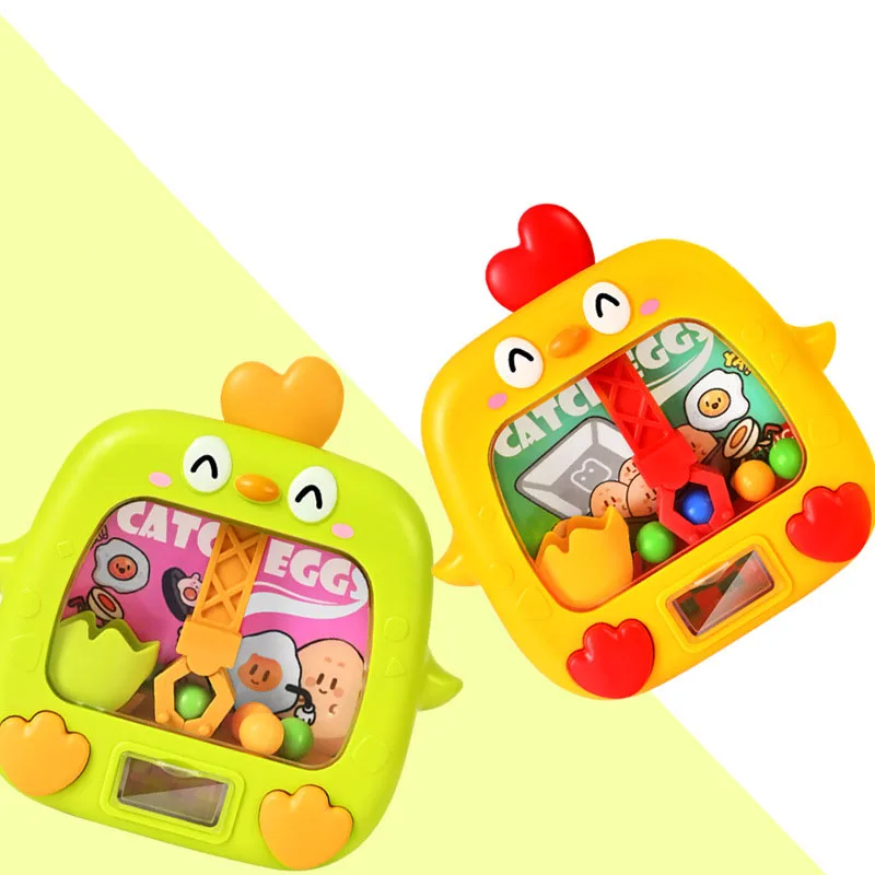 Funny Animal Claw Machine Toys Children Board Games Cute Chicken Catcher Claw Ball Grabbing Toys Kids Birthday Christmas Gift 6