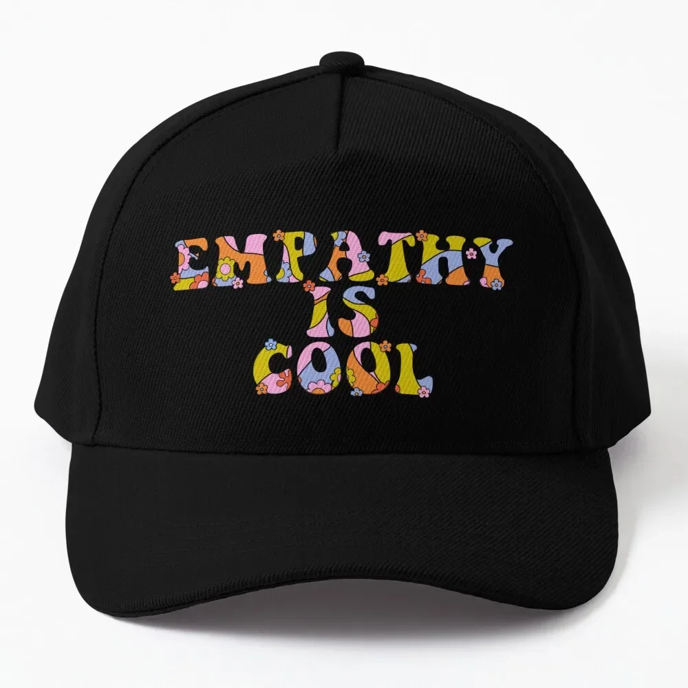 

Empathy is Cool - The Peach Fuzz Baseball Cap Icon Trucker Cap Designer Hat Rave For Man Women's