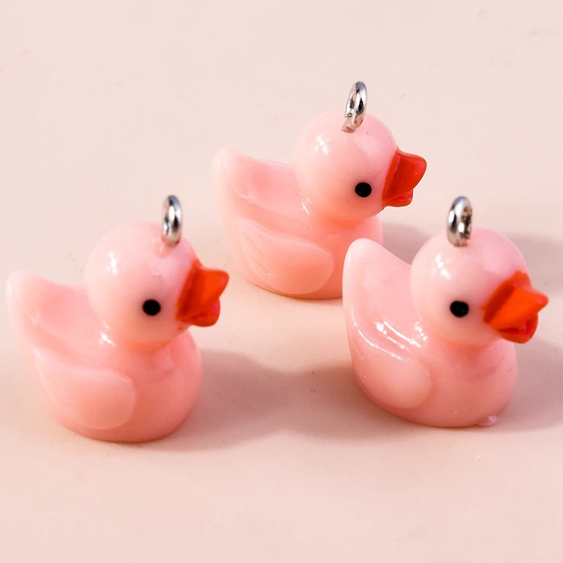 Colorful Cartoon Animal Resin Charms for Jewelry Making and Crafts (20 Pieces)