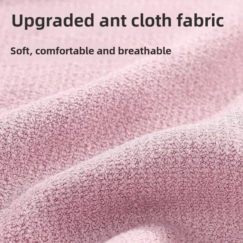 Thickened Fleece One-Sided Women's Hair Drying Cap Ultra-Fast Water Absorption Bath Cap Antibacterial No Blow-Drying Required