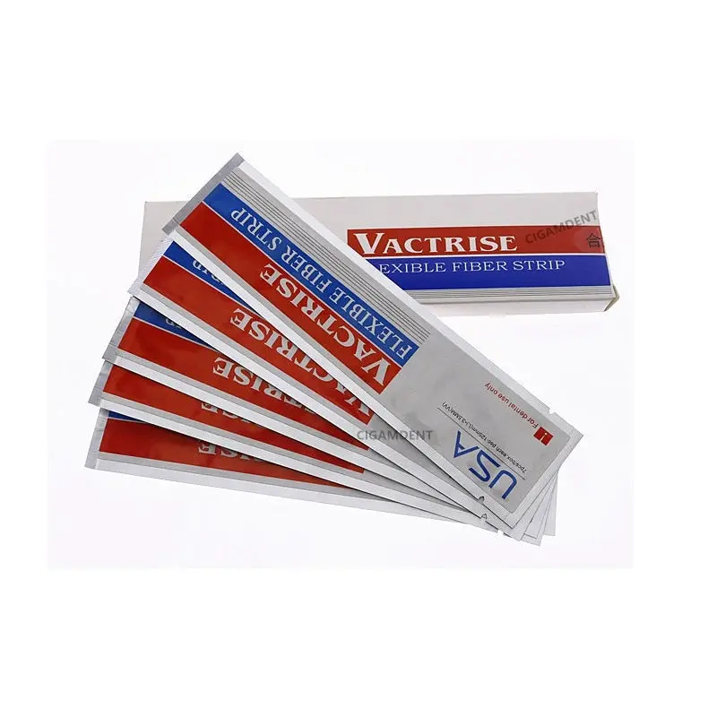 

2Pcs Dental Fiber Splint Glass Flexible Strip Composite Resin Light-Cure Bonding Dentistry Material