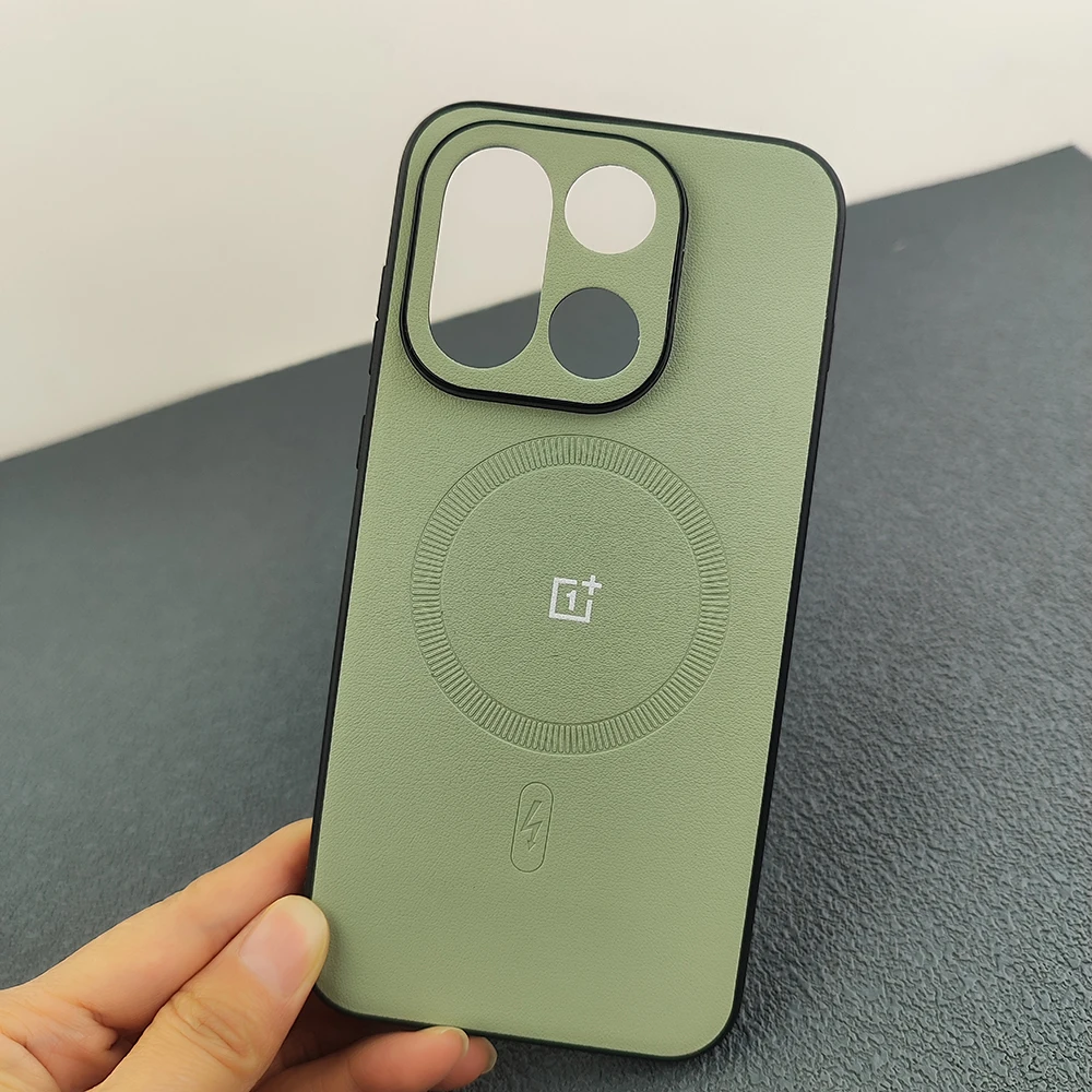 Enhanced Magnetic Wireless Charging Shockproof Bumper Case with MagSafe Compatibility