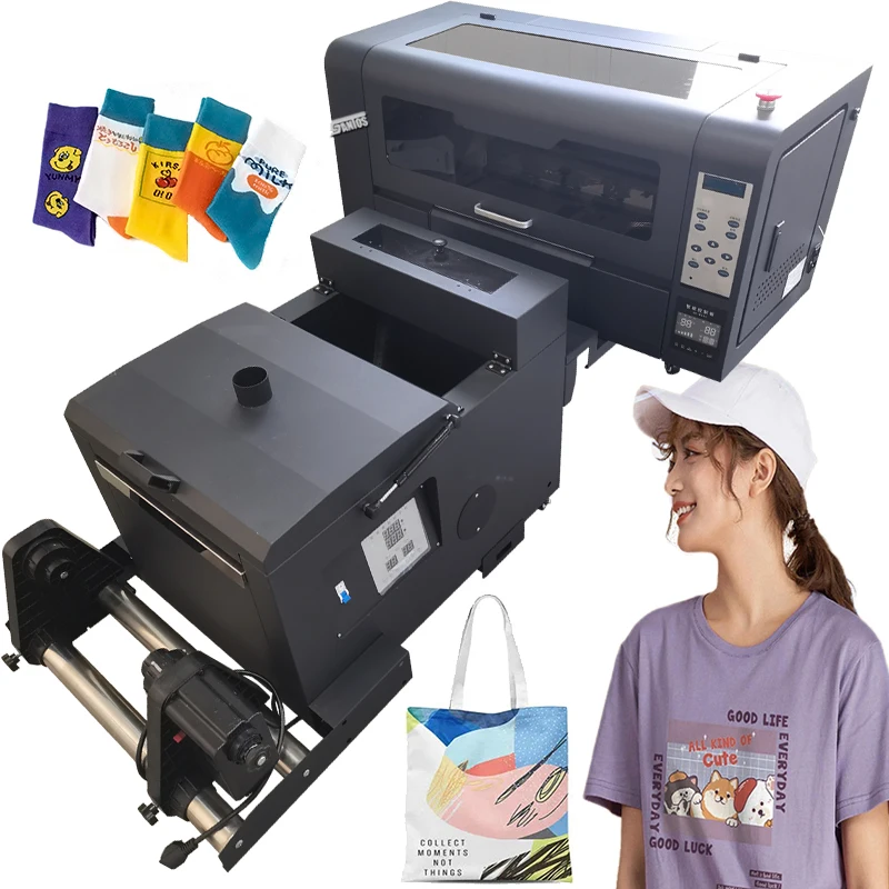 

Digital dryer A3 Inkjet T-Shirt Printing Machine eps dual xp600 Heat Transfer Pet Film Dtf Printer