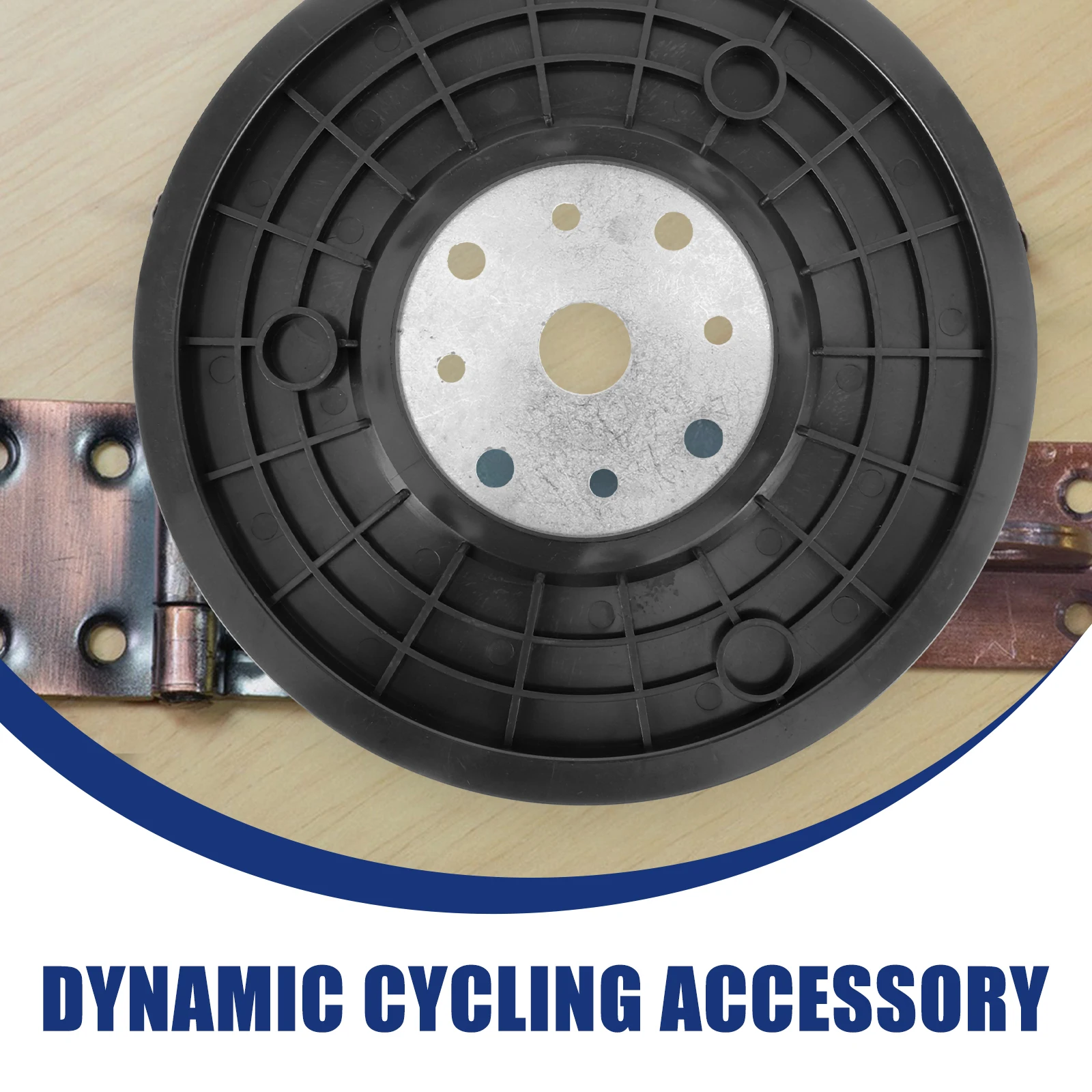 Sports Upright Belt Drive Plate Fitness Bike Accessory Exercise Part Transfer Wheel Rotate Turntable Exercise Bicycle Belt Part