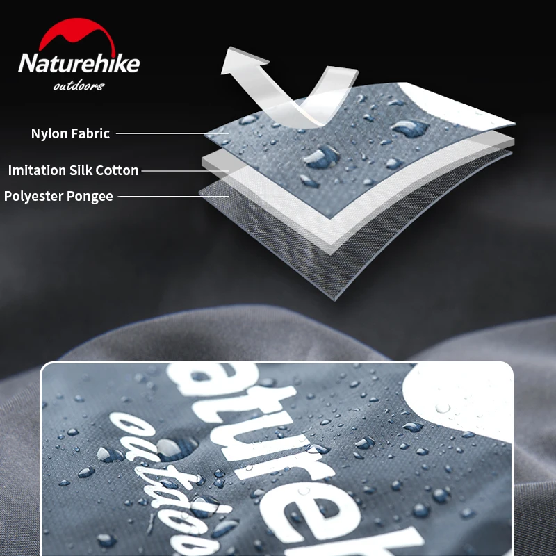Naturehike LW180 Camping Sleeping Bag Ultralight Spring Summer Cotton For Single Couple Tourist Hiking Waterproof