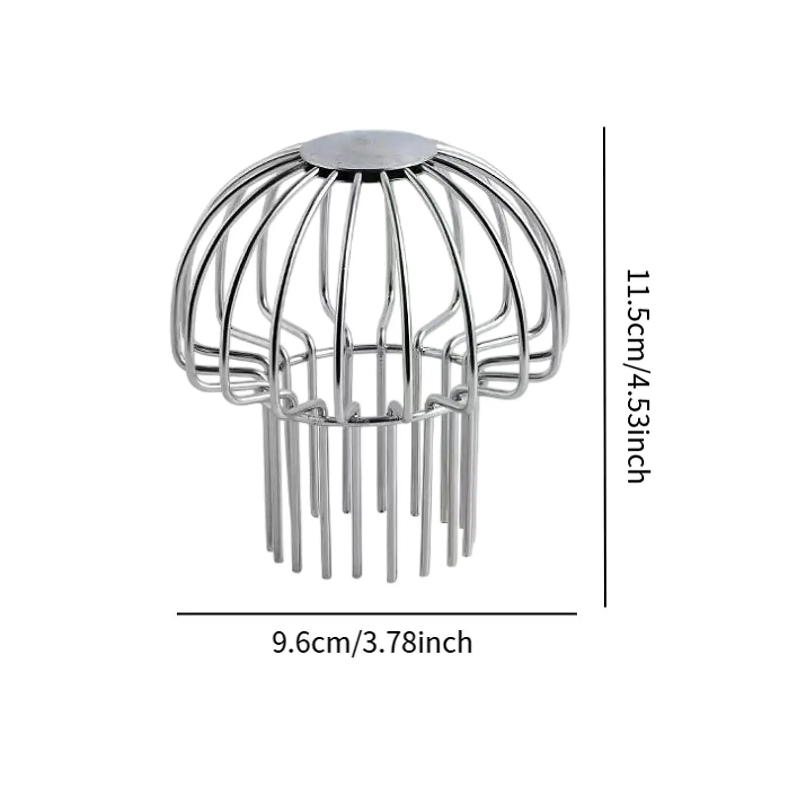 Gutter Pipe Strainer Outdoor Gutter Down Spout Protector Cleaning Tool