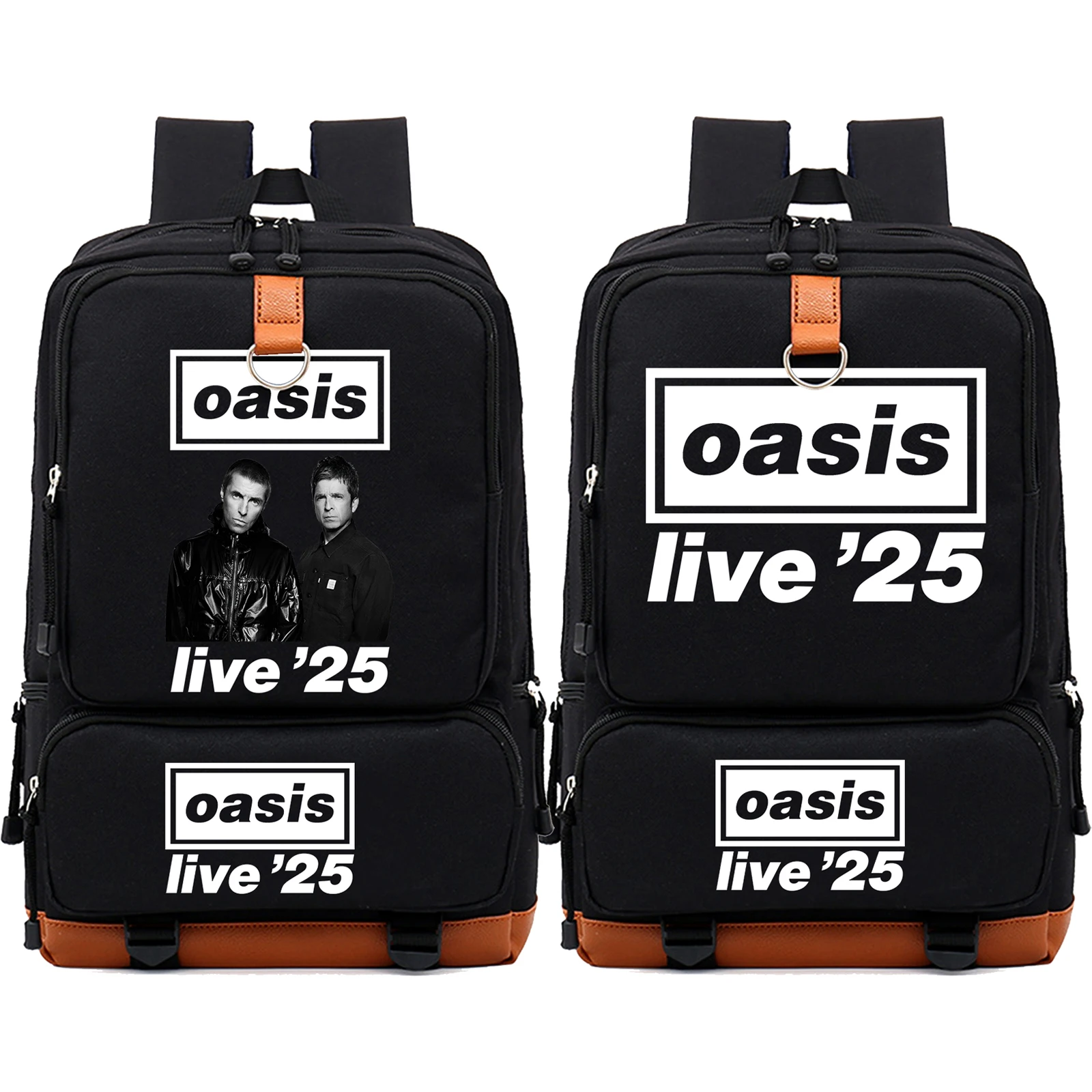 Oasis Live 25 Tour 2025 Backpack Book Bags Teen Women Men Travel Bags Laptop Mochila Gift 1